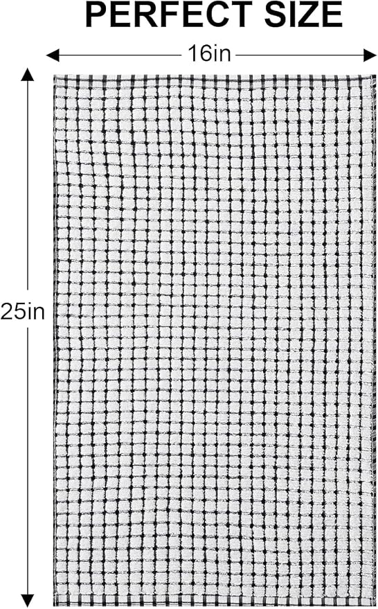 Kitinjoy Cotton 8 Pack Terry Kitchen Towels - Image 6