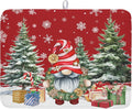 Christmas Dish Drying Mat for Kitchen Counter, Merry Christmas Dish Drying Mat by Kawani