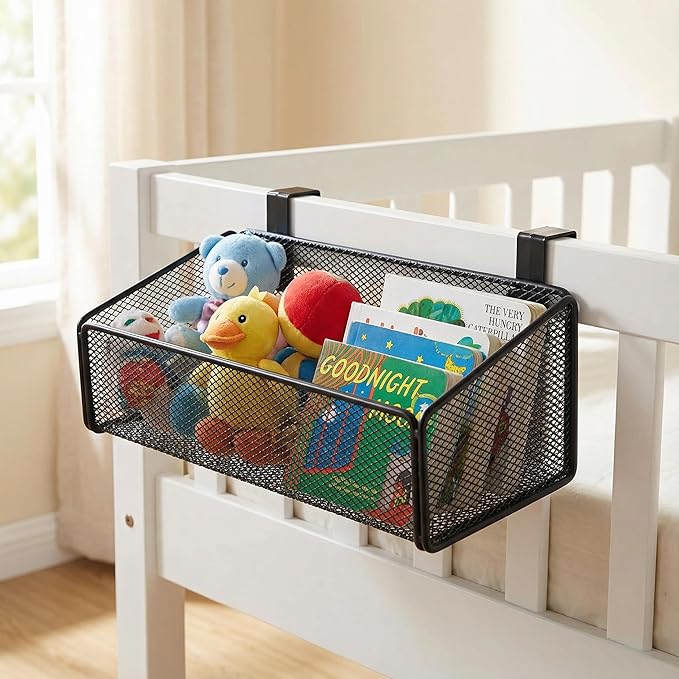 JDYOOMI Bedside Caddy Shelf Hanging Storage Basket - Image 6