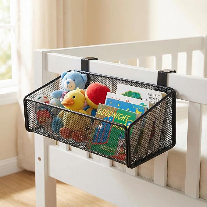 JDYOOMI Bedside Caddy Shelf Hanging Storage Basket - Image 6