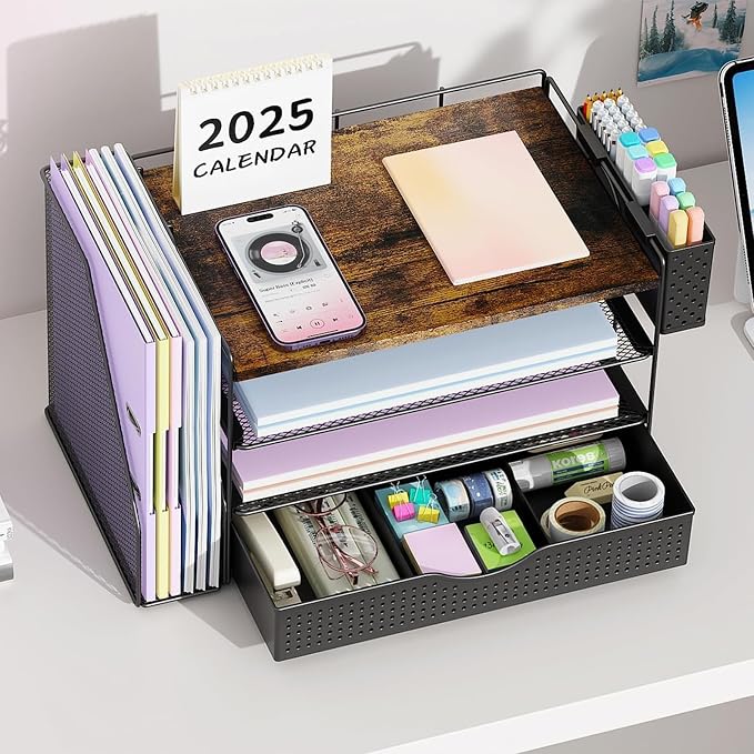 Wood Desk Organizers and Accessories - Image 6