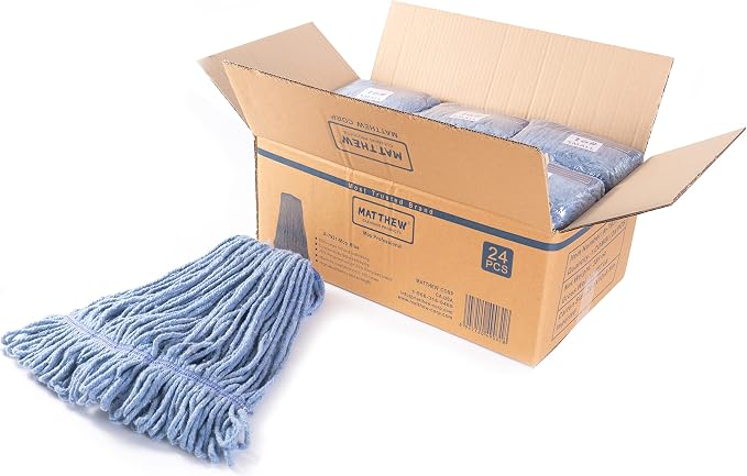 Matthew Cleaning Heavy Duty Mop Head Commercial Grade Replacement - Image 6