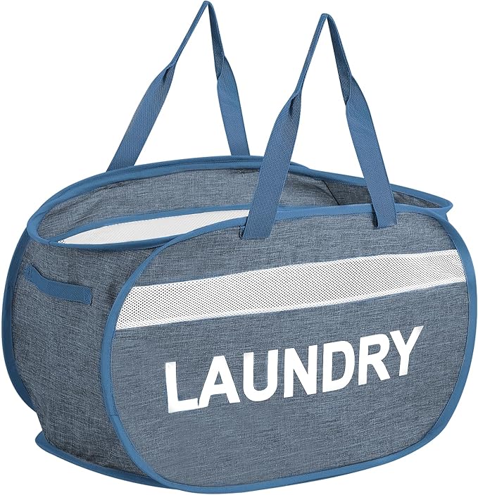 Collapsible Laundry Baskets, Foldable Laundry Basket by Bemkoo