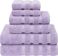 American Soft Linen 100% Cotton Luxury Turkish Towels, 6 Piece Towel Set | Soft by AmericanSoftLinen