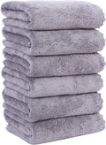 MOONQUEEN 6 Pack Premium Hand Towels by MOONQUEEN