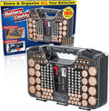 Battery Daddy Storage & Organizer Case w/Tester, Stores & Protects Up to 180 by Ontel