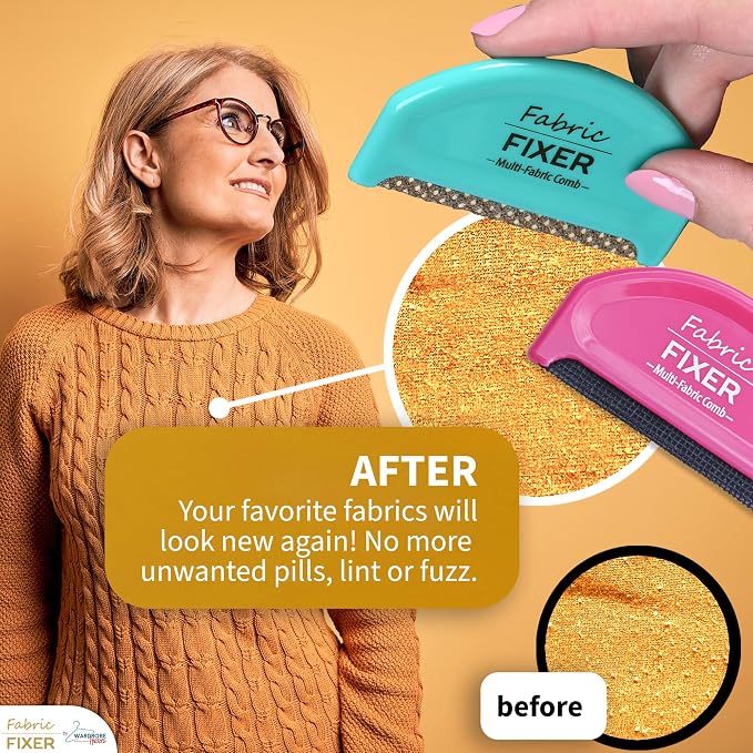Cashmere Pill Remover Comb & Multi-Fabric Sweater Combs - Image 4