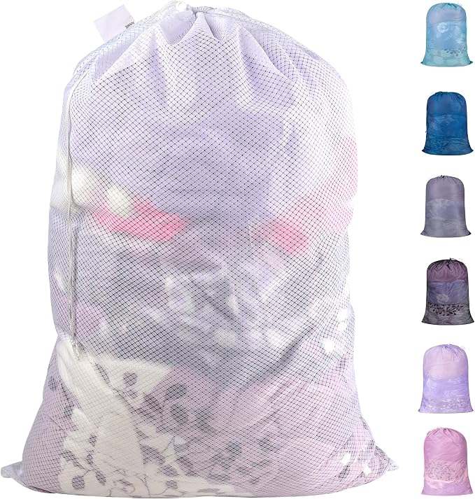 Polecasa Heavy Duty Diamond Mesh Laundry Bag, Extra Large by Polecasa
