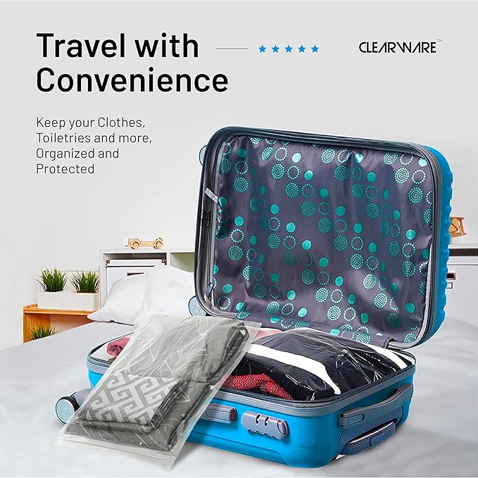 12 Large Storage Bags With Zipper Top - Image 5