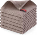Homaxy 100% Cotton Waffle Weave Dish Cloths, 6 Pack by Homaxy