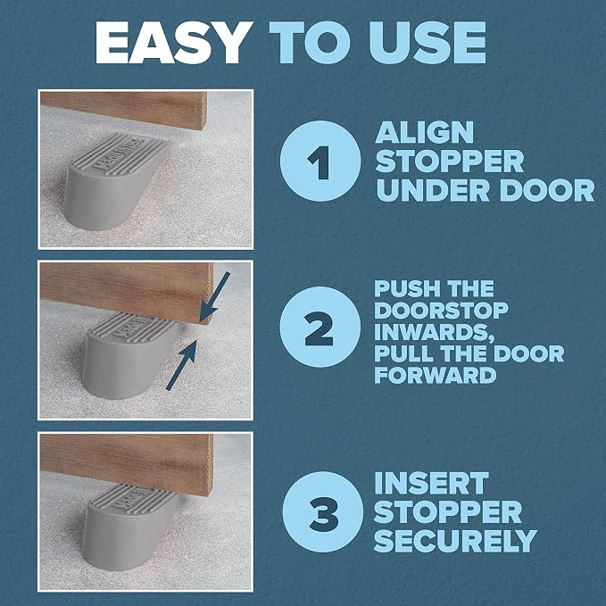 Large Rubber Door Stopper Made in USA - Image 5