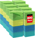 HOMEXCEL Microfiber Cleaning Cloth 800 PK, Towels by HOMEXCEL