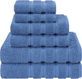 American Soft Linen 100% Cotton Luxury Turkish Towels, 6 Piece Towel Set | Soft by AmericanSoftLinen