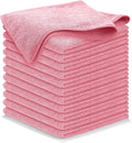 USANOOKS Microfiber Cleaning Cloth Light Pink by USANOOKS