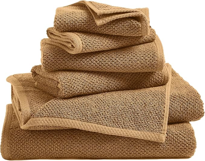 Great Bay Home 100% Cotton 6 Piece Towel Set by GreatBayHome