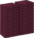 Utopia Towels Salon Towels, 16x27 in, 100% Cotton, Burgundy | Highly Absorbent by Unknown
