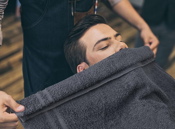 Utopia Towels Bleach Proof Salon Towels, 16x27 in, Dark Grey | Bleach Safe 100% - Image 5