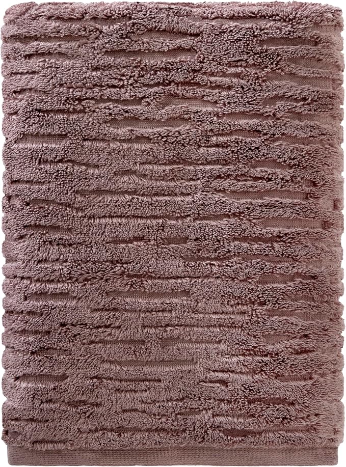SKL Home CloudSoft Bath Towel, 100% Cotton Luxury, Soft Plum | Premium by SKLHomebySaturdayKnightLtd