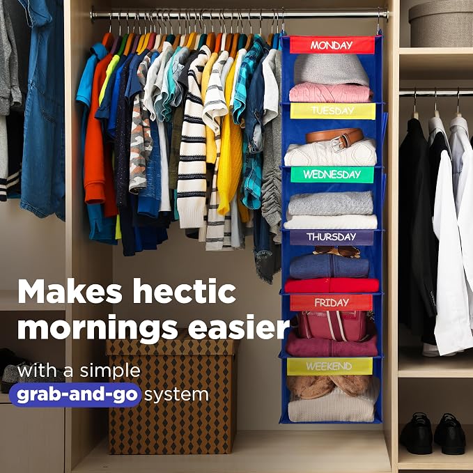 Handy Laundry Hanging Clothes Organizer - Image 6
