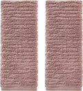 SKL Home CloudSoft Hand Towel Set, 100% Cotton Luxury, Clay | Premium spa-level by SKLHomebySaturdayKnightLtd