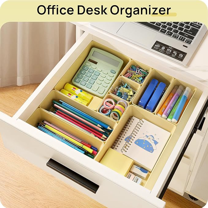 Vtopmart 25 Pack Plastic Drawer Organizers - Image 6