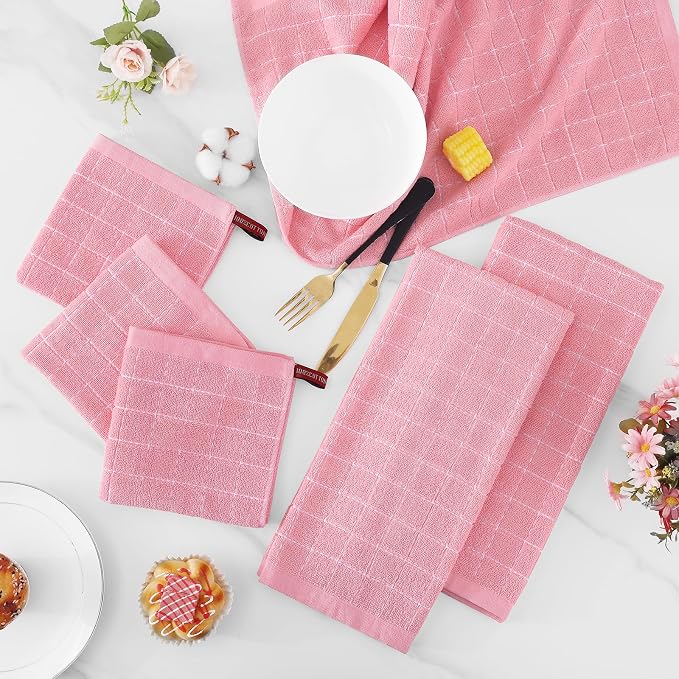 Homaxy Kitchen Towels and Dishcloths Set - Image 6