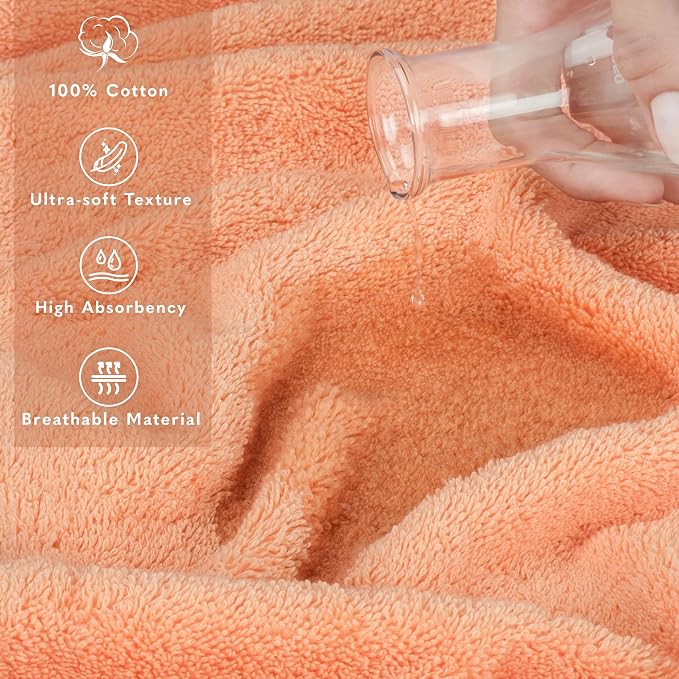 American Soft Linen 100% Cotton Luxury Turkish Towels, 35x70 XL Bath Sheet | - Image 4