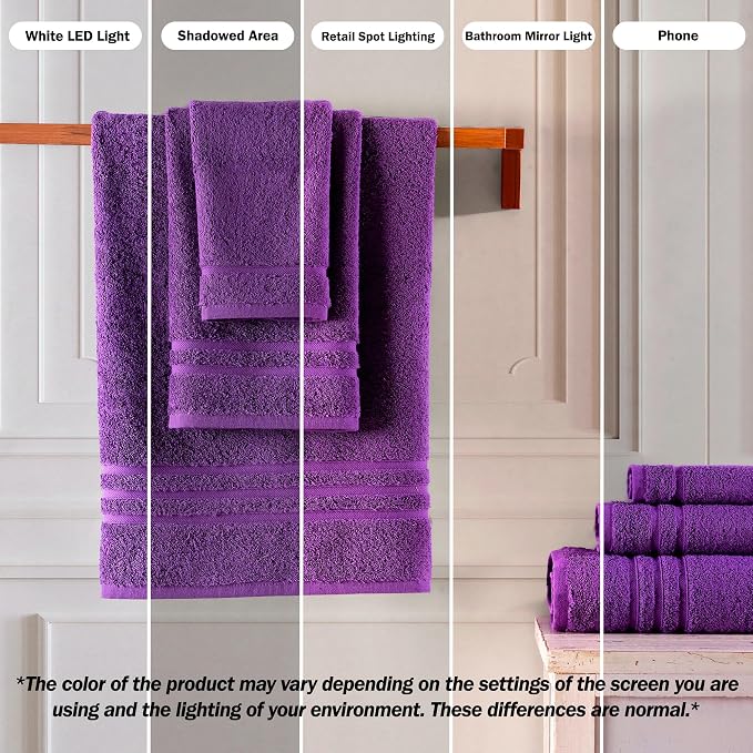 Hawmam Linen Jumbo Large Bath Sheets Towels 2 Pack Soft and Absorbent - Image 3