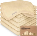 6-Pack Baby Washcloths, Soft Absorbent Washcloths by KeaBabies