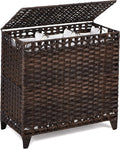 Laundry Hamper with 3 Removable Liner Bags, 132L Laundry Sorter with Lid by Hermina