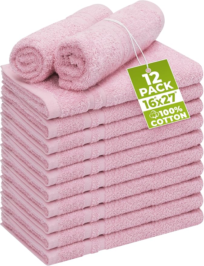 Utopia Towels Bleach Proof Salon Towels, 16x27 in, Durable Ideal by Unknown