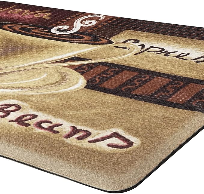 Achim Home Furnishings Anti Fatigue Mat 18x30 - Coffee