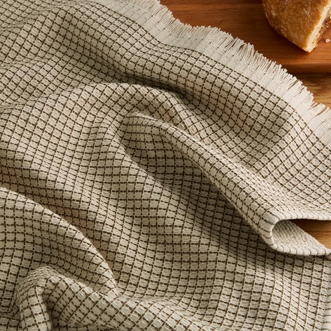 KitchenAid Gourmet Series Gridlines Kitchen Towels 3-Pack Set, 100% Cotton - Image 5