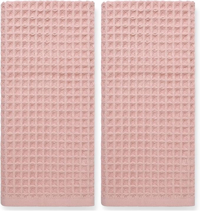 Jacquotha Waffle Hand Towels for Bathroom Decor | 2-Piece Cotton Face Towels by Jacquotha