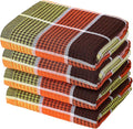 Bright Large Kitchen Towels, 16 Inch x 26 Inch Buffalo Check Dish Towels by Unknown