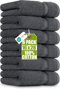 Utopia Towels 6 Pack Premium Hand Towels, 16x28 in, 600 GSM Cotton, Spa & Hotel by Unknown