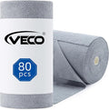 Veco Microfiber Cleaning Cloth Roll 80 PCS Gray by Veco