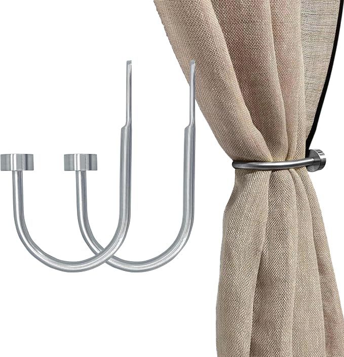 Quality Curtain Holdbacks, Solid Steel Curtain Holdback by ARNORX