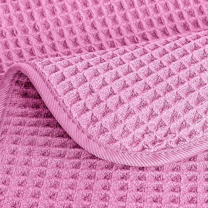 POLYTE 430 GSM Poly Blend Microfiber Quick Dry Waffle Hand Towel, 16x30 in | 4 - Image 5