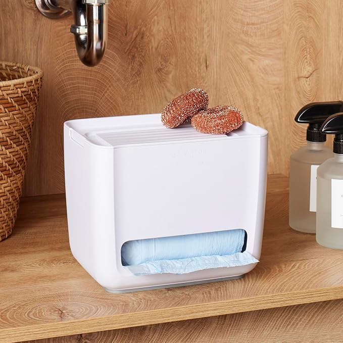 YouCopia SinkSuite Trash Bag Dispenser, Garbage Bag Holder, Top Lid Storage by YouCopia