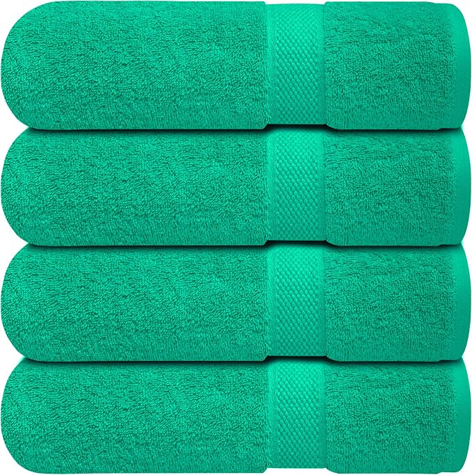 Infinitee Xclusives 100% Ring-Spun Cotton Bath Towels by InfiniteeXclusives