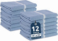 LANE LINEN Absorbent Kitchen Towels 100% Cotton Lint-Free 12 Pack by LaneLinen