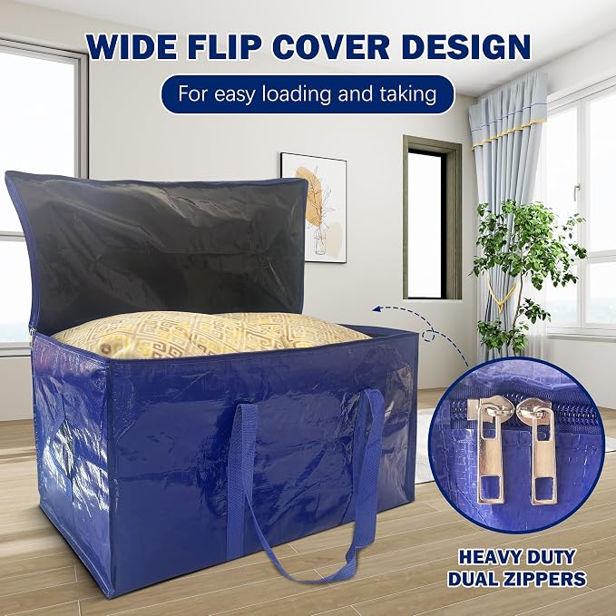 8 Pack Extra Heavy Duty Large Moving Bags - Image 3