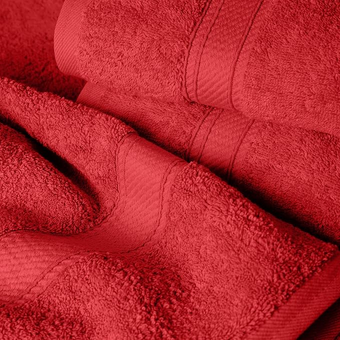 SUPERIOR Egyptian Cotton Ultra Plush & Absorbent, 12 Piece Set - Image 7