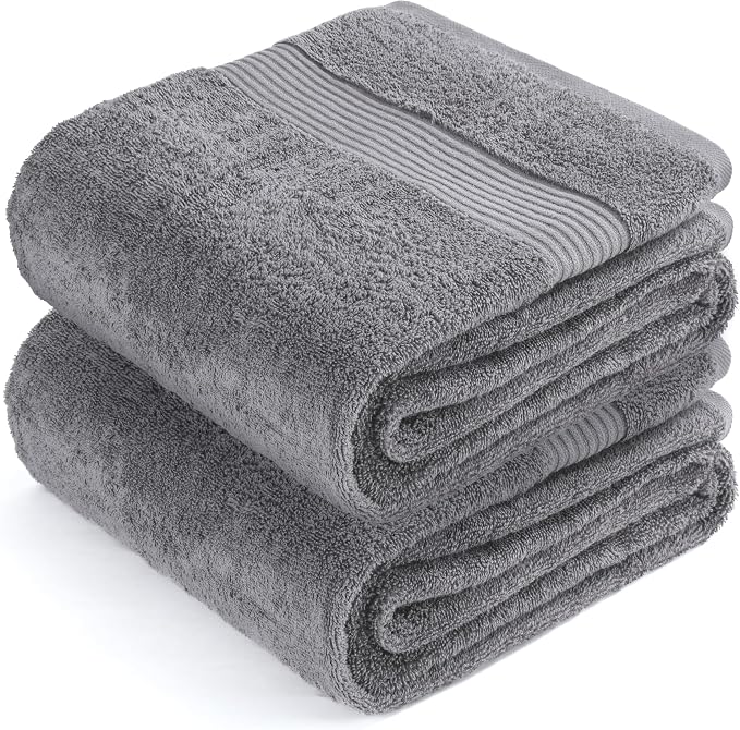 Cotton Paradise 100% Cotton Turkish Towel Set, Soft Absorbent Quick Dry - Image 6
