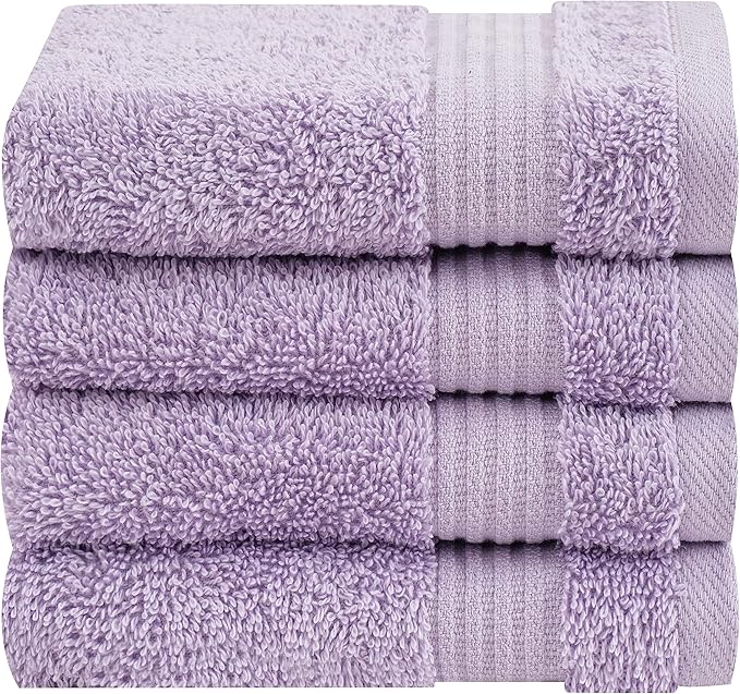 Cotton Paradise 100% Cotton Turkish Towel Set, Soft Absorbent Quick Dry by UNITEDHOMETEXTILE