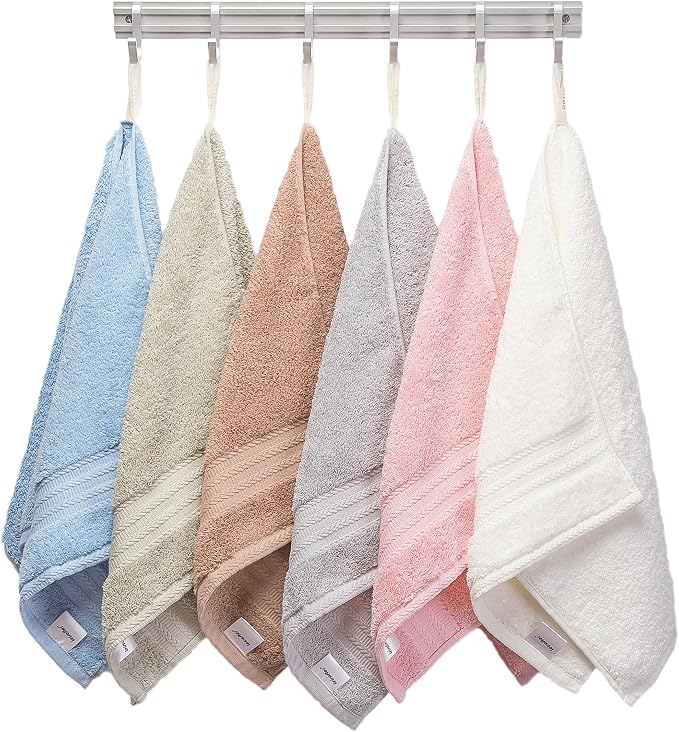 Ultra Thick, Soft & Absorbent Cotton Hand Towels - Image 3