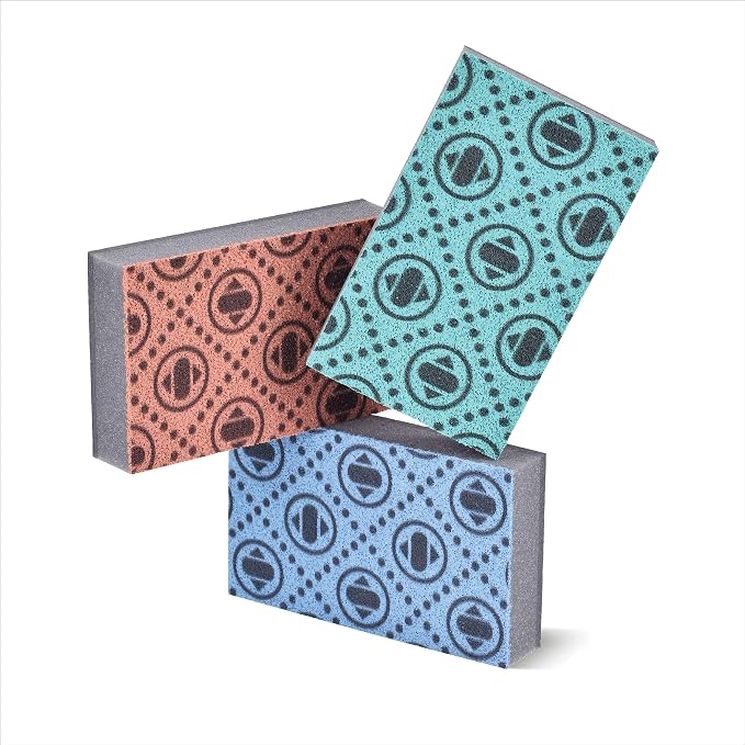 Skura Style x Eva Mendes Kitchen Dish Sponges 6 Pack, Odor Free Non-Scratch - Image 2