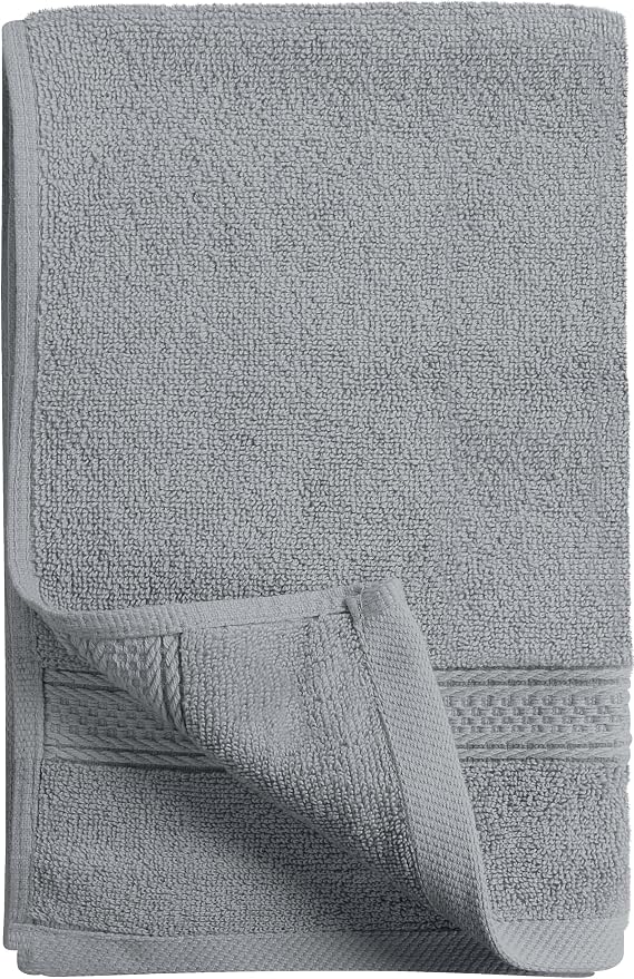 Utopia Towels 6 Pack Premium Hand Towels 16x28 in 600 GSM Cotton Cool Grey | - Image 6