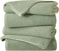 Great Bay Home 100% Cotton 4 Pack 54x27 Bath Towel Set by GreatBayHome